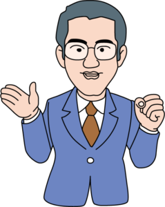 講師の似顔絵